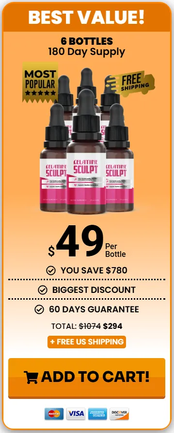 Gelatine Sculpt 6 Jars